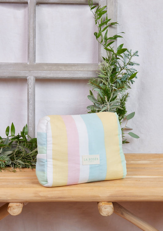 Trousse de toilette en double gaze de coton BIO